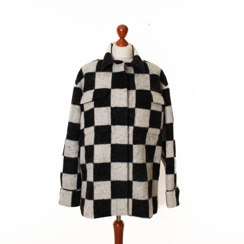 Veste noire blanche - noire,