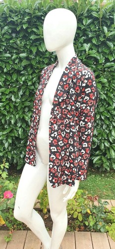 Veste noire blanche - noire,,