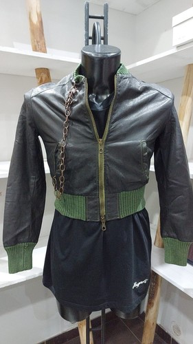 Jolie veste cuir blanche - jolie,